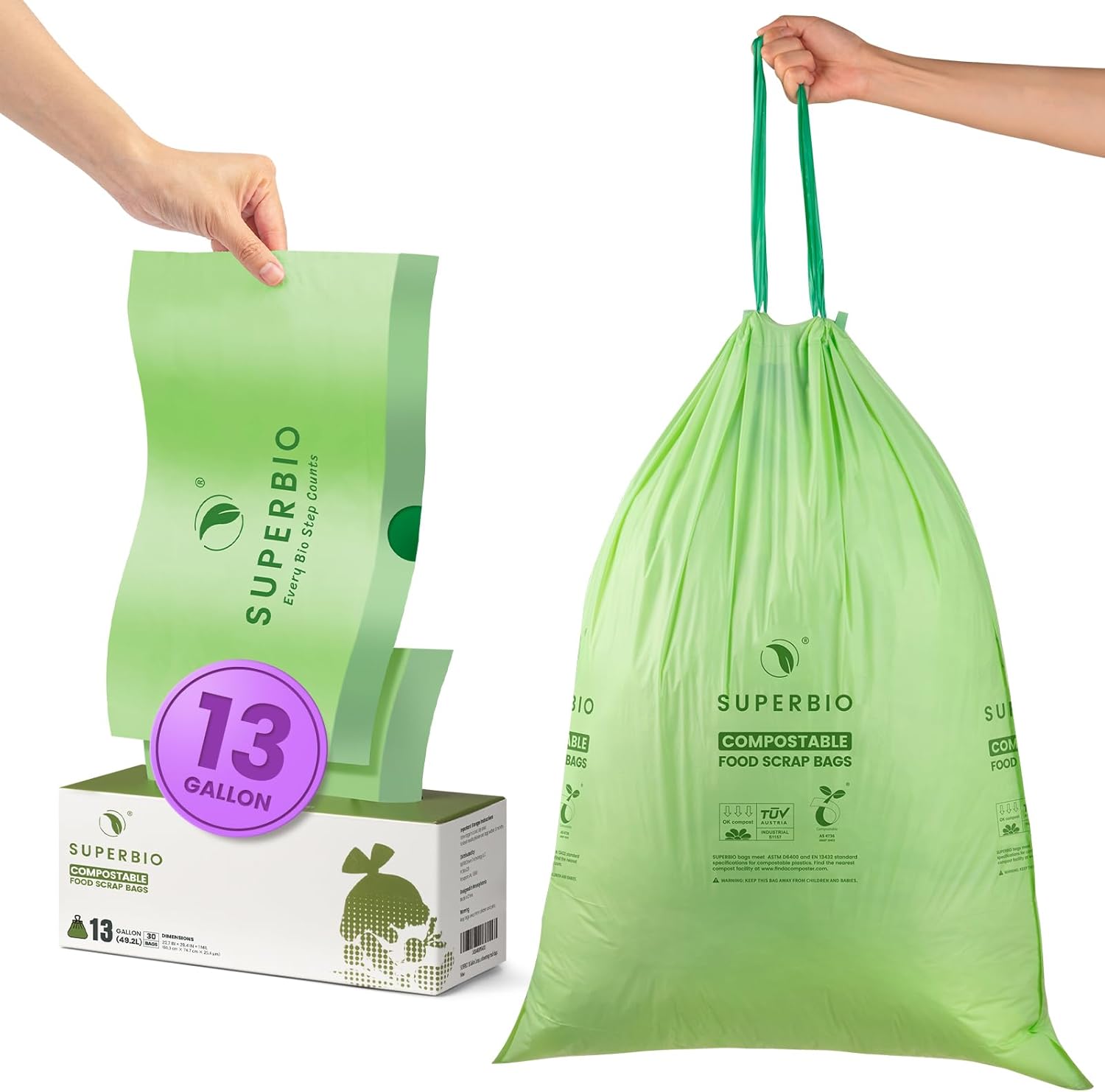 SUPERBIO Compostable Bags